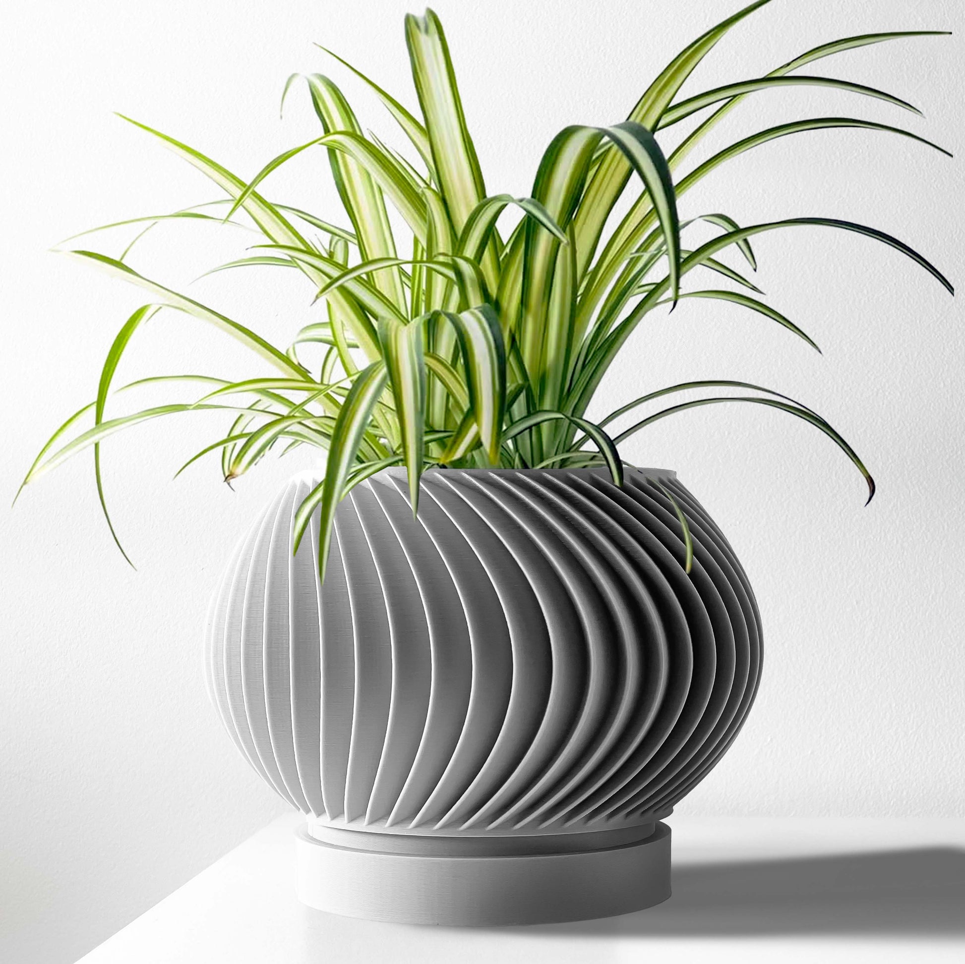 Vaso Caleth di design Bianco