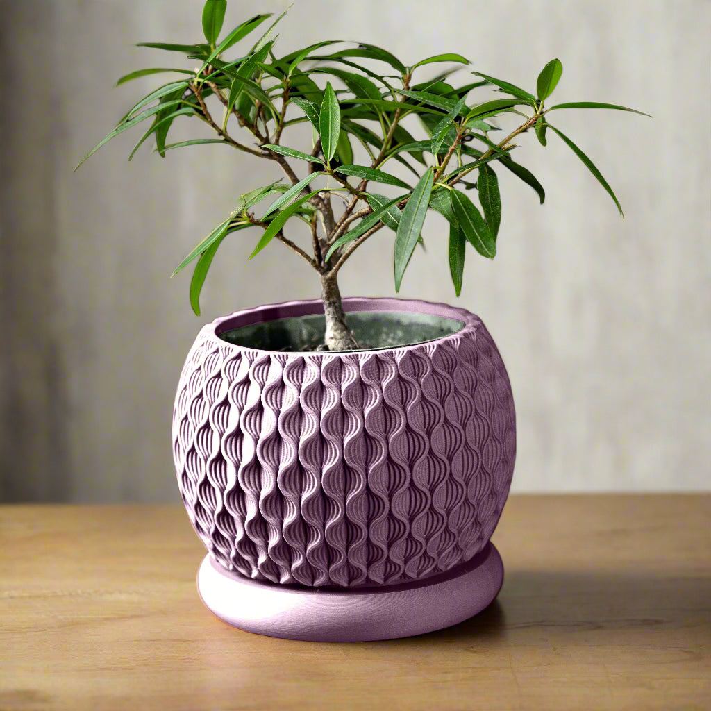 Vaso di design moderno in PLA ecologico PORPORA PASTELLO