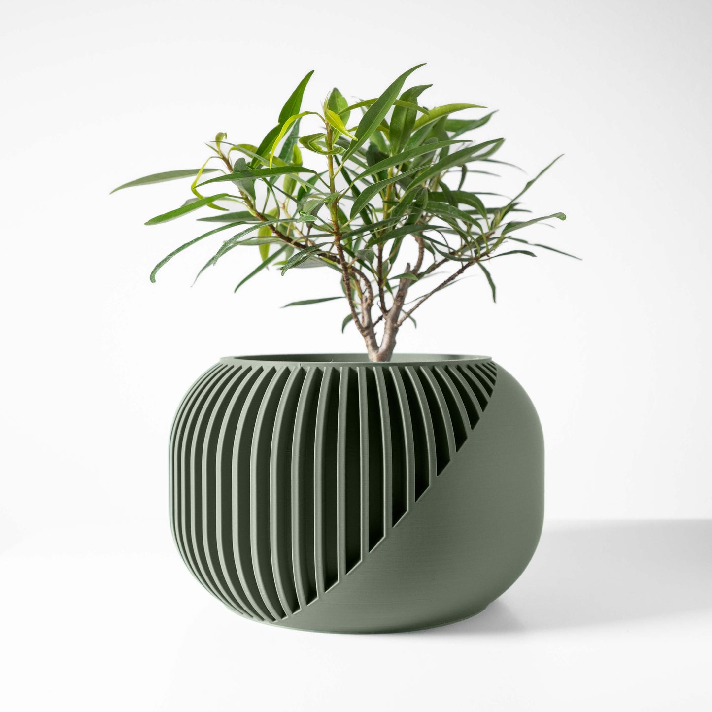Vaso Narvo di Design Moderno Verde