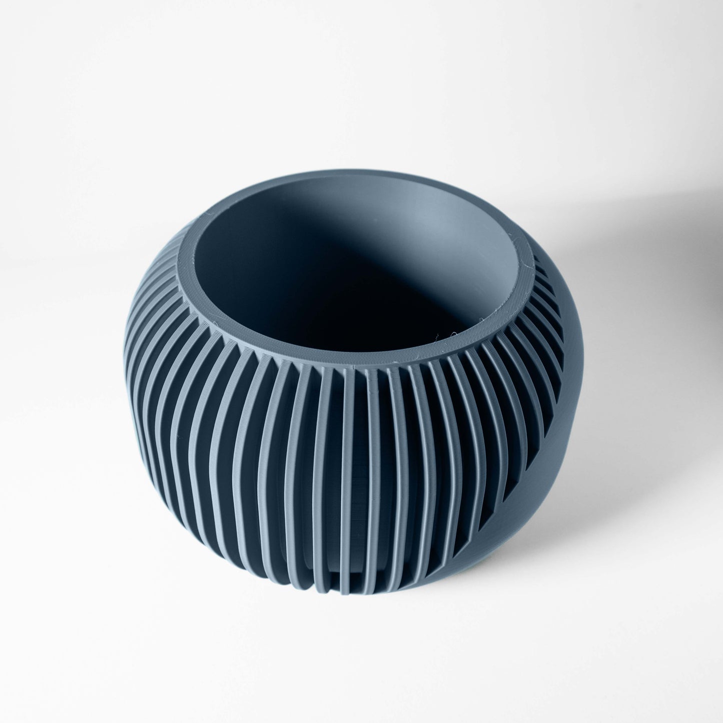 Vaso Narvo di Design Moderno Blu dall'alto