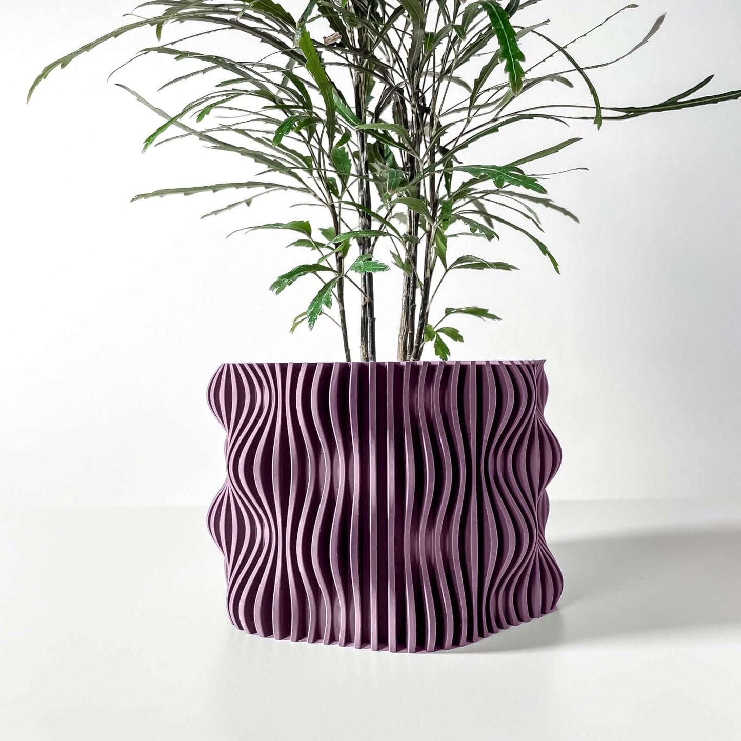 Vaso Ondulato Muxel sfondo bianco