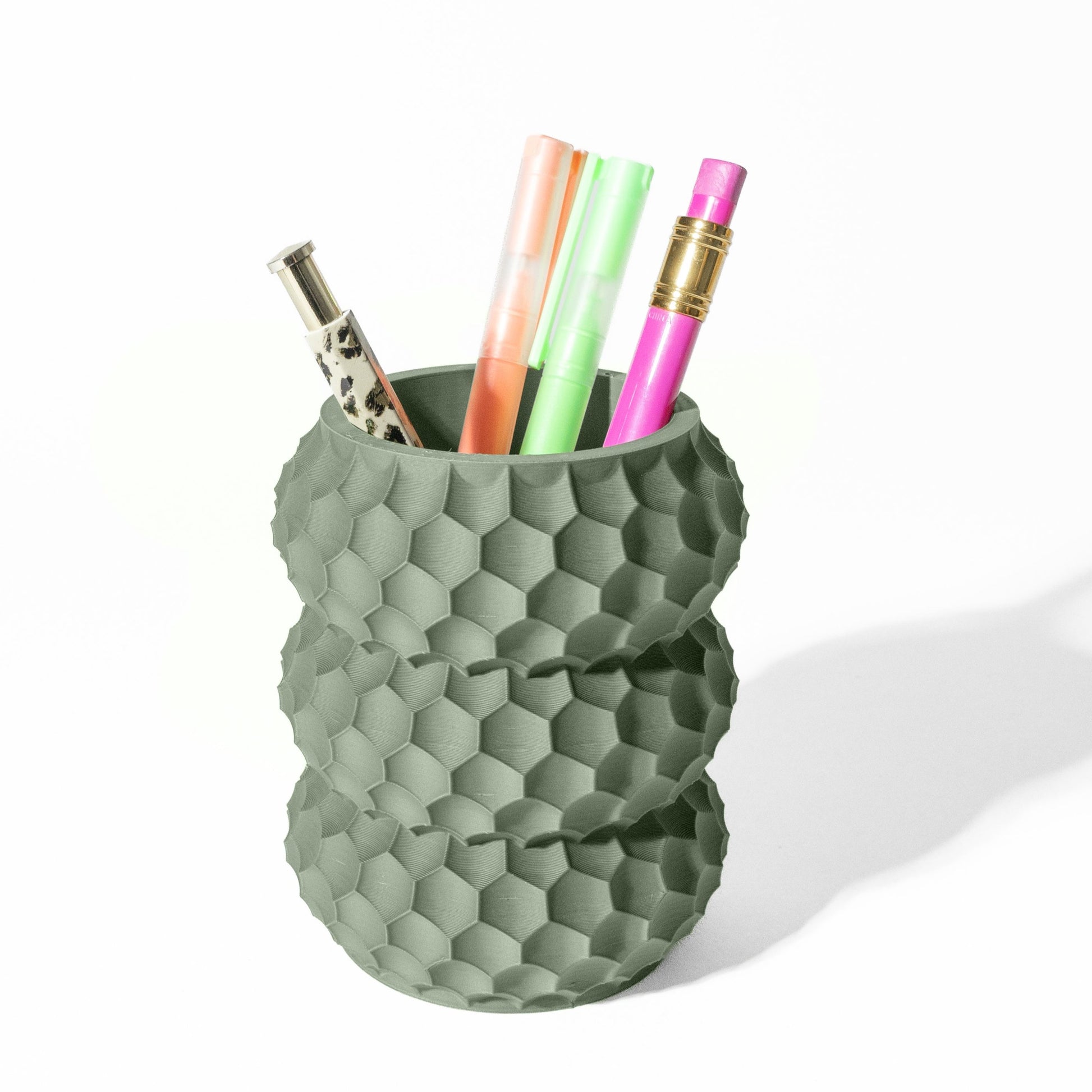 Portapenne okos verde