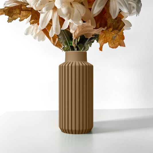 Portafiori beige d'arredo per gli spazi moderni