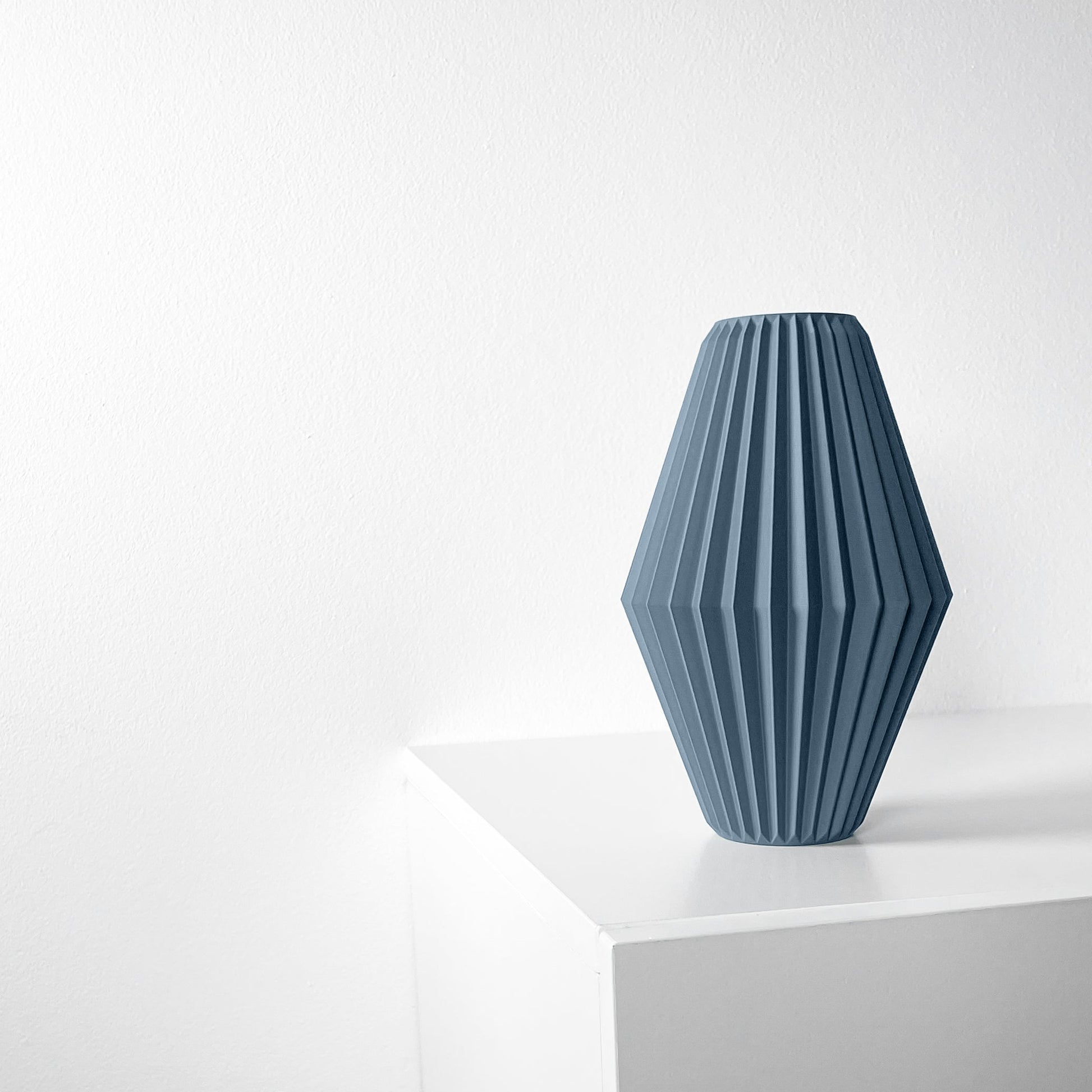 Vaso di design raffinato in PLA ecologico BLU PASTELLO