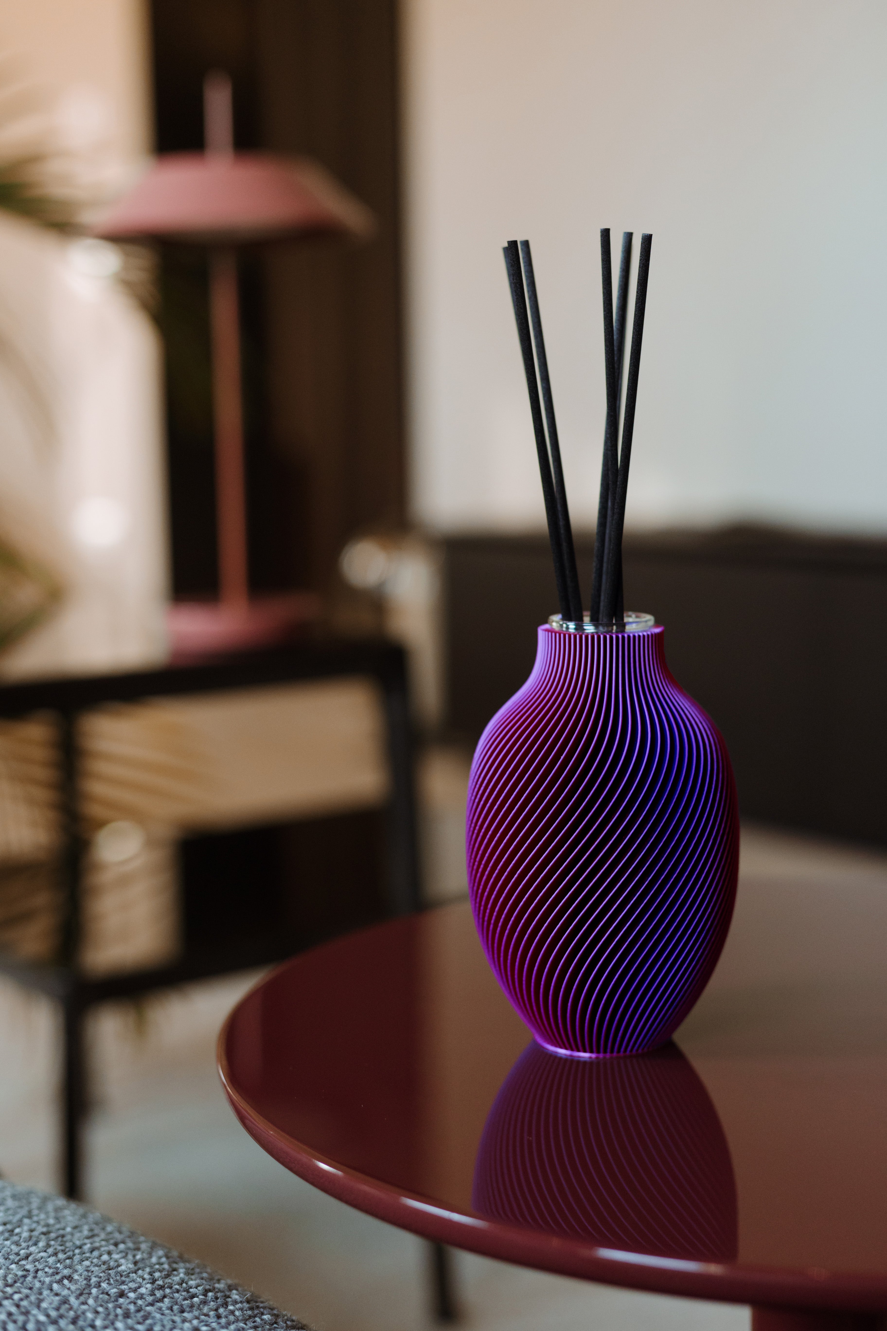 Profumatore unico che cambia colore