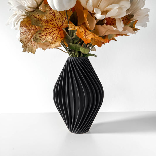 Vaso Vati di Design Nero