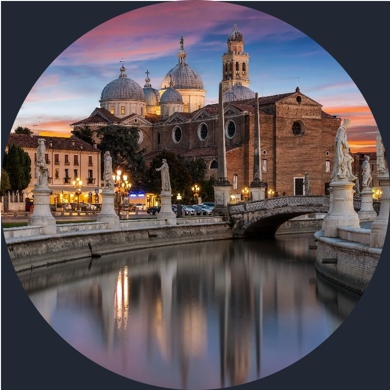 Immagine sfondo della città di Padova