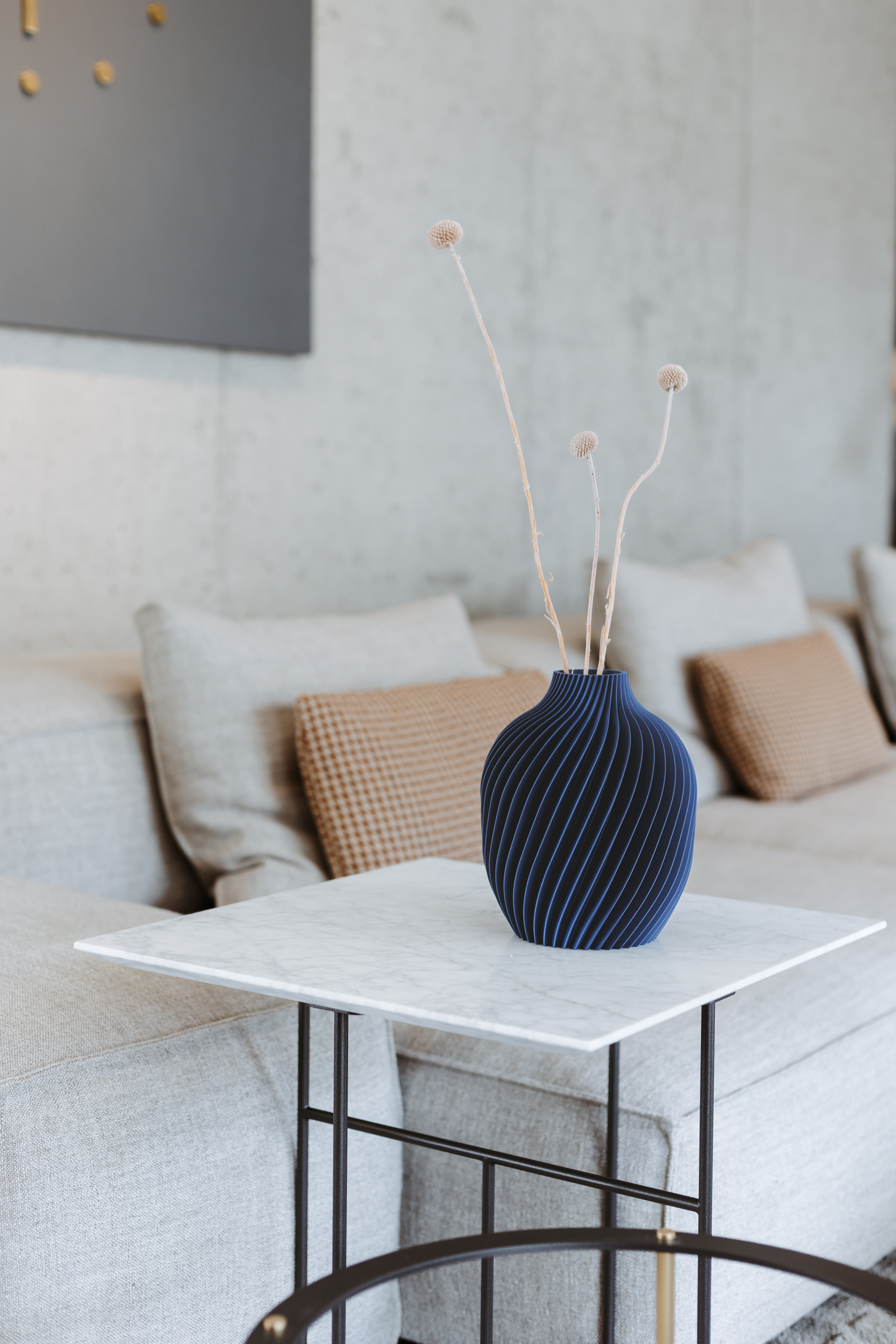 Vaso blu cobalto. Il vaso più bello del mondo.