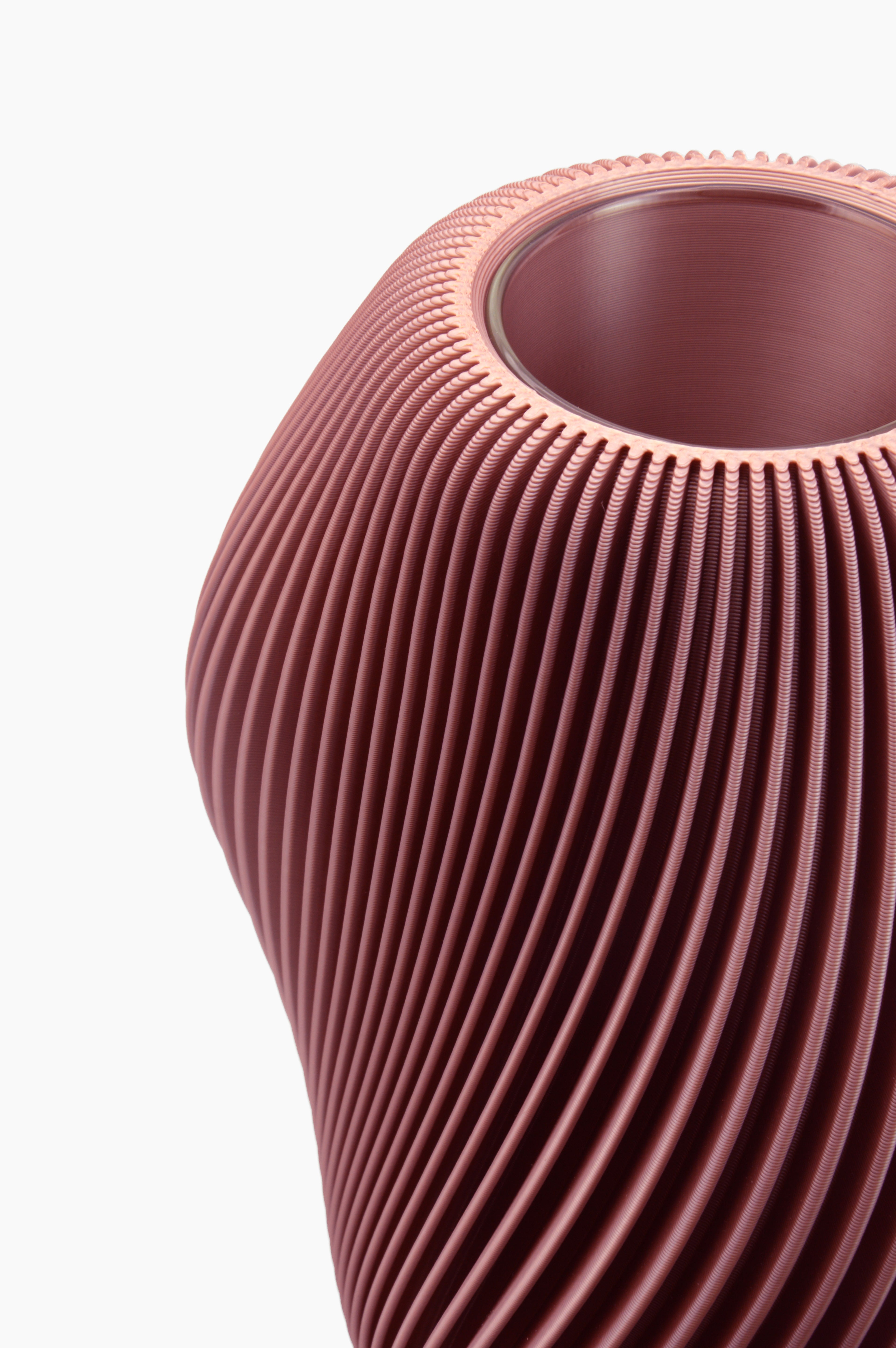 Vaso rosa malva per arredare la casa